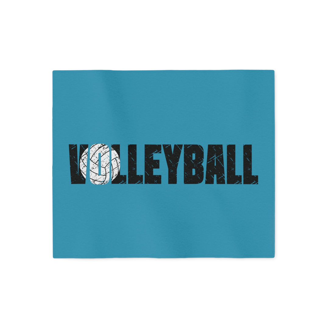 Volleyball Sweatshirt Blanket