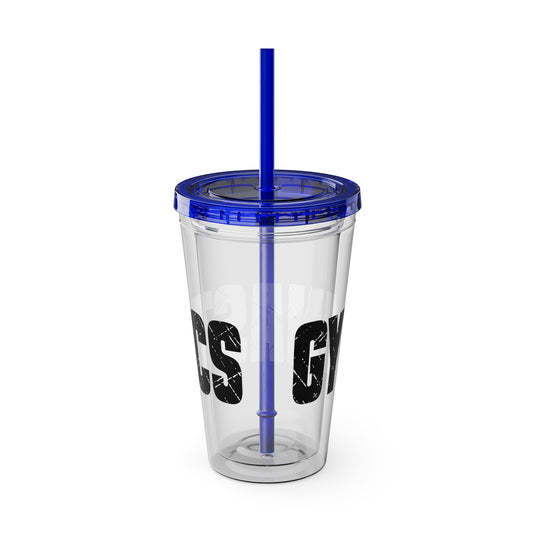 Gymnastics 16 oz Sunsplash Tumbler with Straw