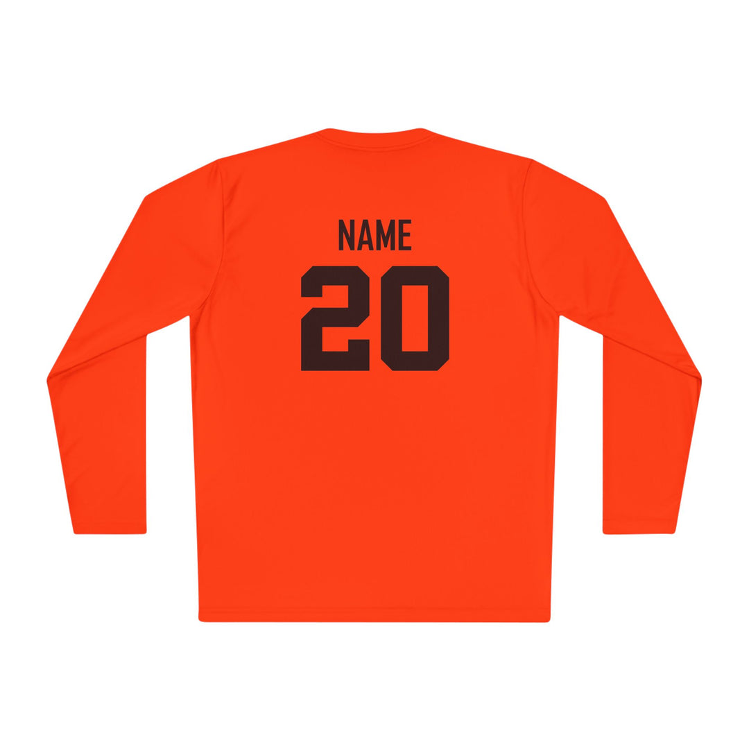 Unisex Adult Long Sleeve Competitor Moisture Wicking Shirt Color Options 1