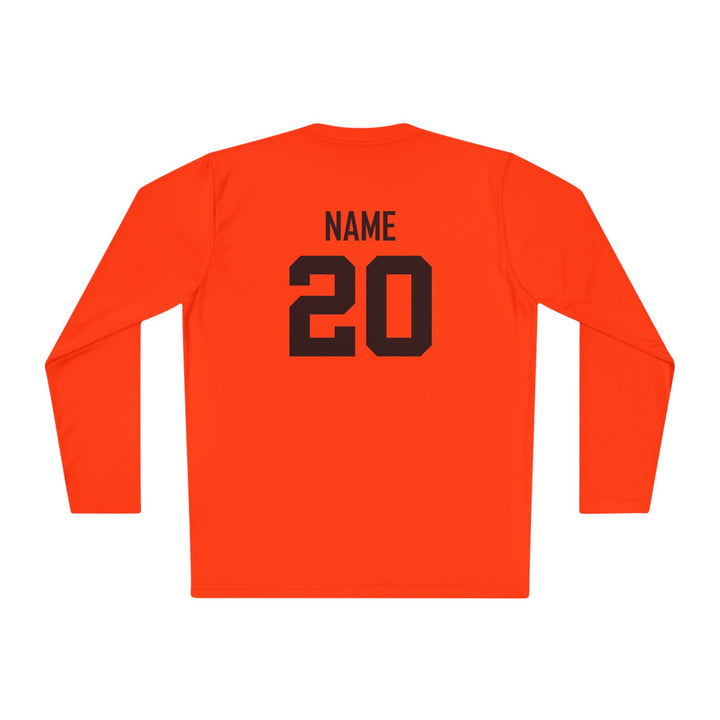 Unisex Adult Long Sleeve Competitor Moisture Wicking Shirt Color Options 1