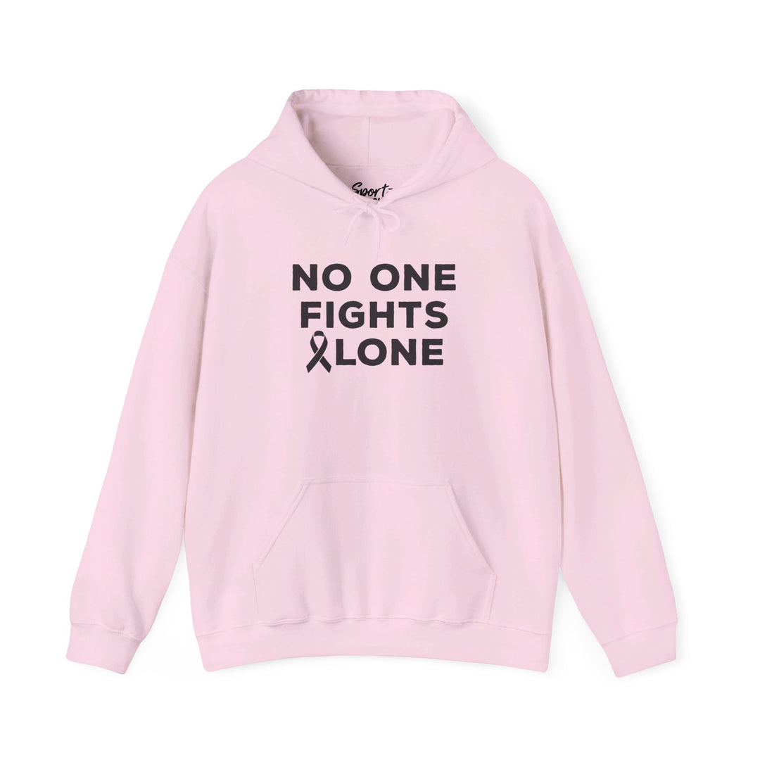 No One Fights Alone Adult Unisex Hooded Sweatshirt
