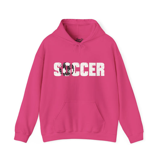 Soccer Adult Unisex Basic Hooded Sweatshirt