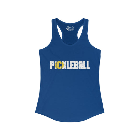 Pickleball Adult Women's Racerback Tank