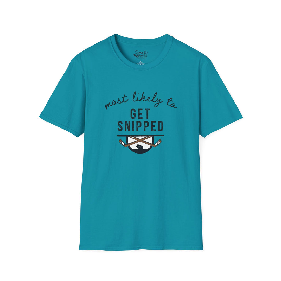 Most Likely To Hockey Adult Unisex T-Shirt