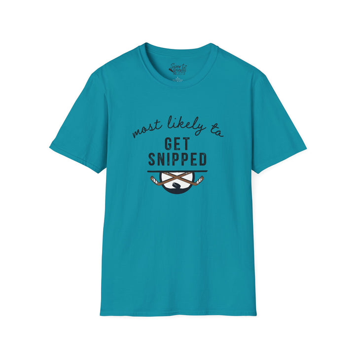 Most Likely To Hockey Adult Unisex T-Shirt