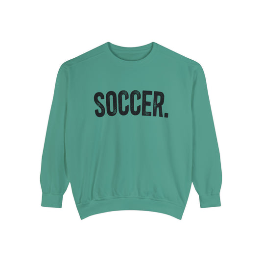 Rustic Design Soccer Adult Unisex Premium Crewneck Sweatshirt