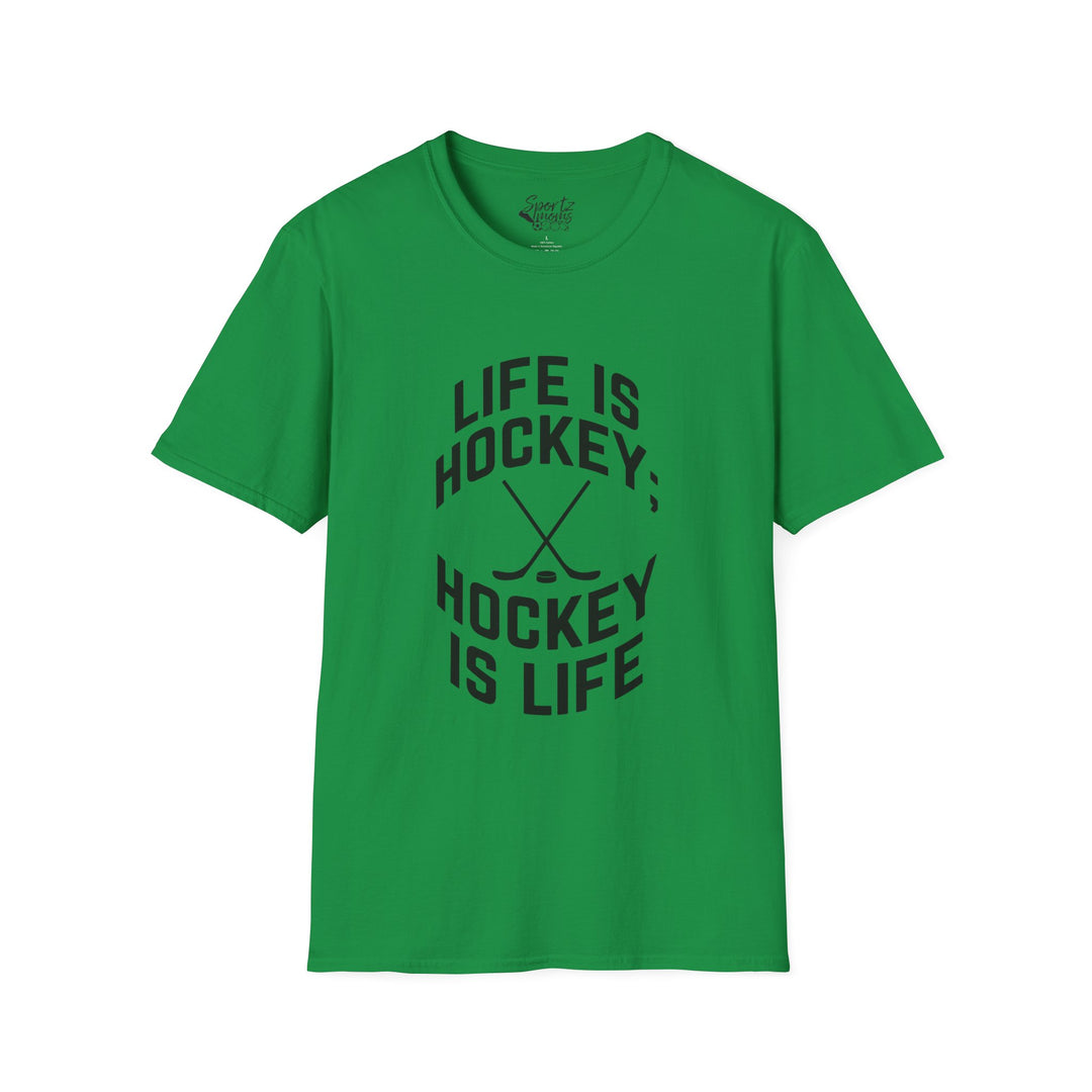 Life is Hockey Adult Unisex T-Shirt