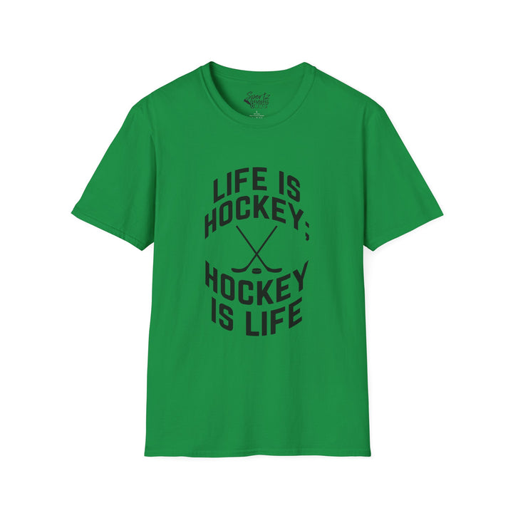 Life is Hockey Adult Unisex T-Shirt