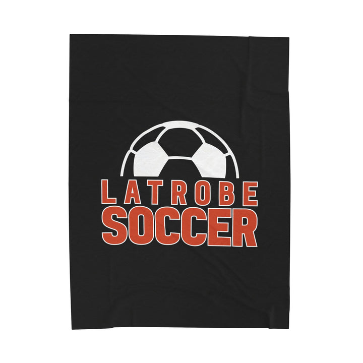 Greater Latrobe Girls Soccer Plush Blanket