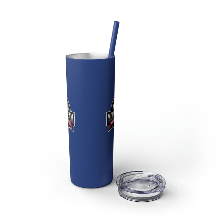 Skinny Tumbler with Straw 20oz