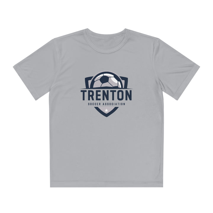 Trenton Soccer Association Unisex Youth Short Sleeve Competitor Moisture Wicking T-Shirt