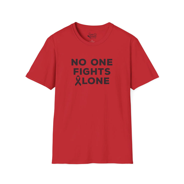 No One Fights Alone Adult Unisex T-Shirt