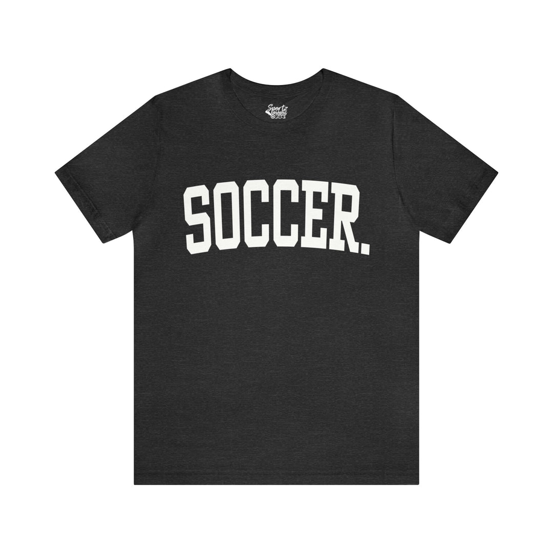 Tall Design Soccer Adult Unisex Mid-Level T-Shirt
