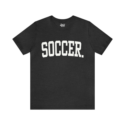 Tall Design Soccer Adult Unisex Mid-Level T-Shirt