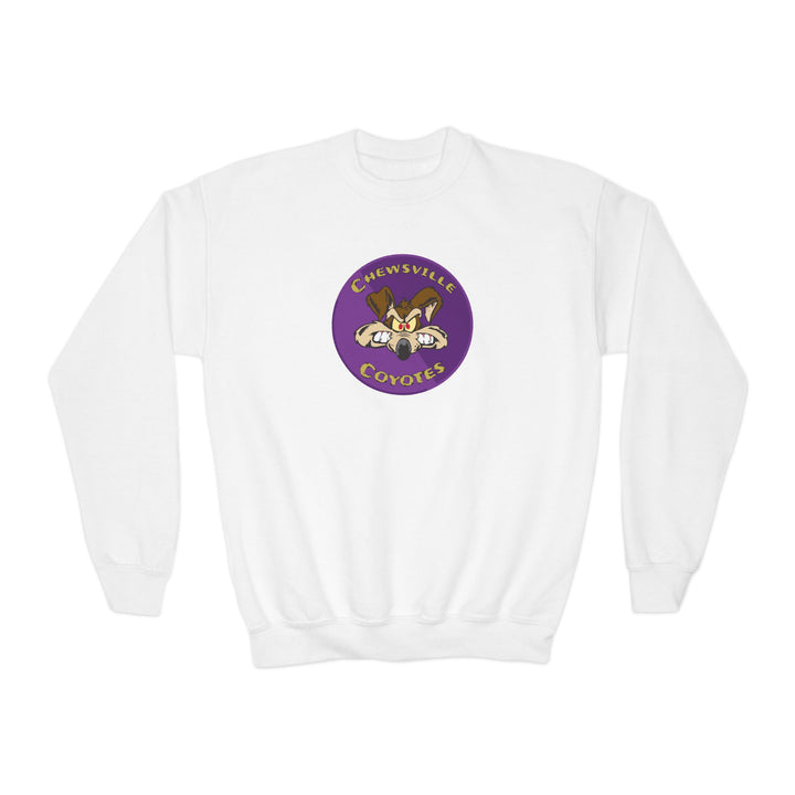 Chewsville Coyotes Unisex Youth Crewneck Sweatshirt