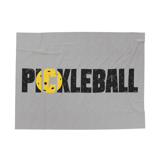 Pickleball Plush Blanket