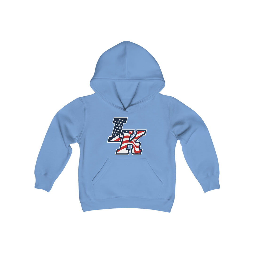 Iron Knights Youth Hooded Sweatshirt w/Flag Design