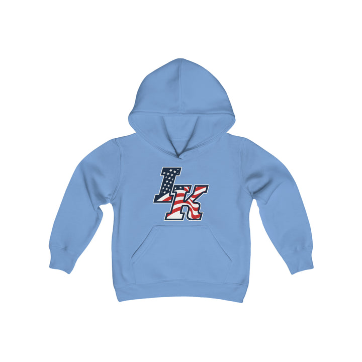 Iron Knights Youth Hooded Sweatshirt w/Flag Design