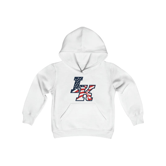 Iron Knights Youth Hooded Sweatshirt w/Flag Design