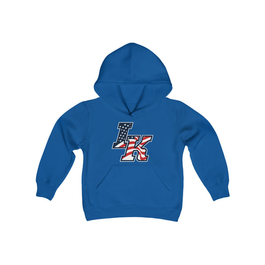 Iron Knights Youth Hooded Sweatshirt w/Flag Design