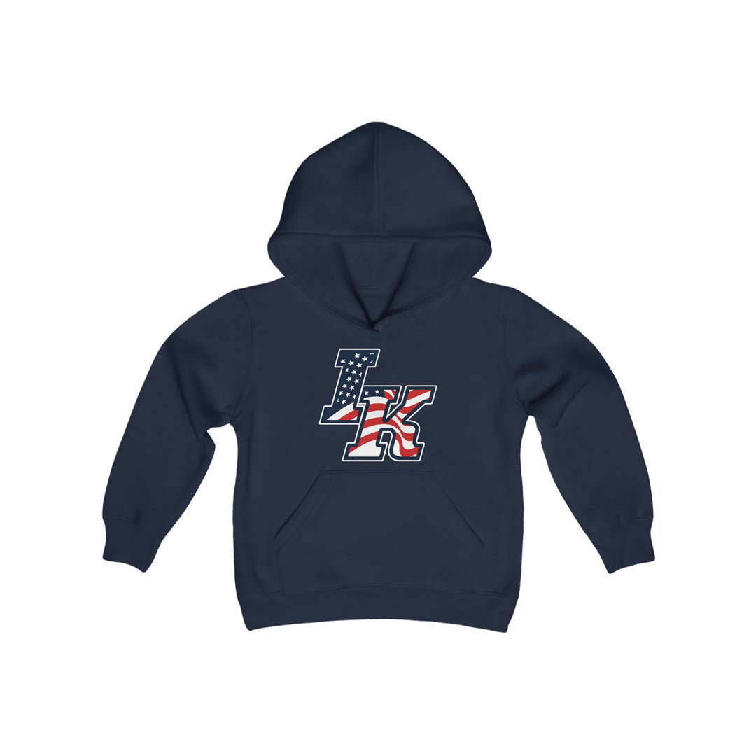 Iron Knights Youth Hooded Sweatshirt w/Flag Design