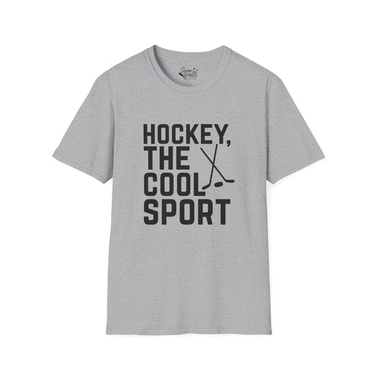 Hockey The Cool Sport Adult Unisex Basic T-Shirt