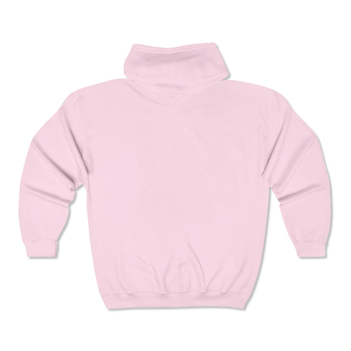 Unisex Adult Full Zip Hooded Sweatshirt - Embroidery - Color Options 2