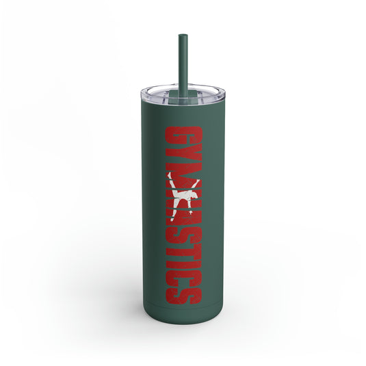 Gymnastics 20oz Skinny Matte Tumbler