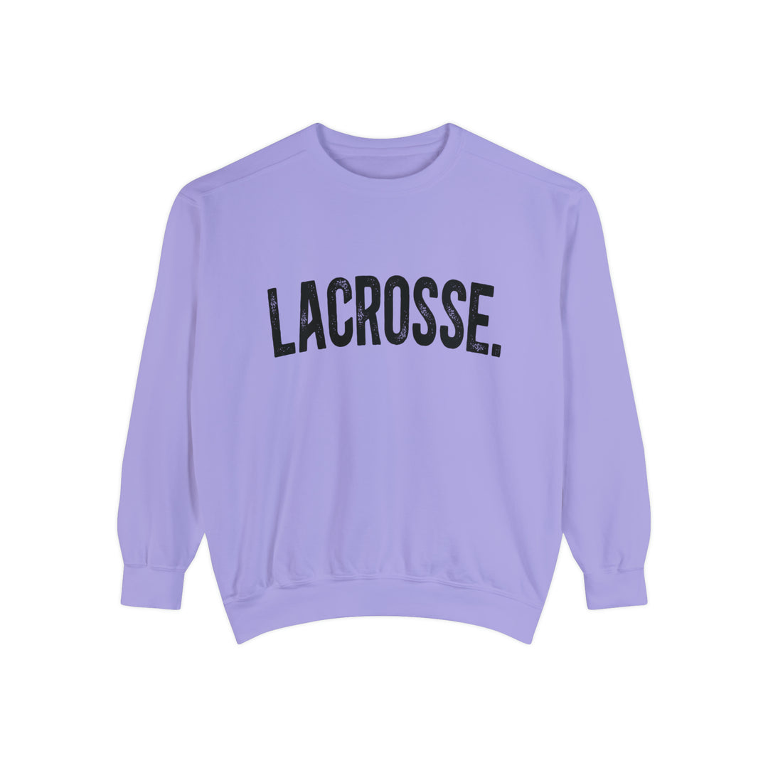 Rustic Design Lacrosse Adult Unisex Premium Crewneck Sweatshirt