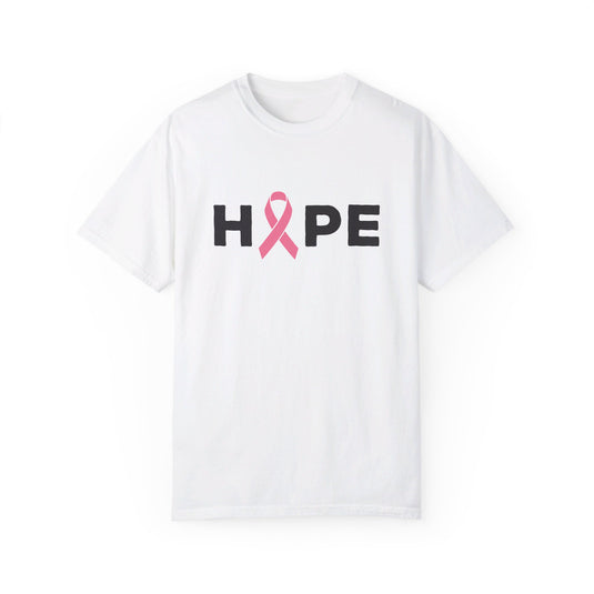 Hope Cancer Ribbon Adult Unisex Premium T-Shirt