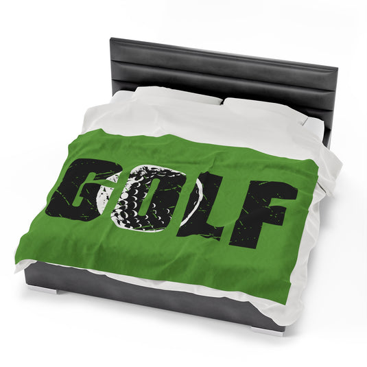 Golf Plush Blanket