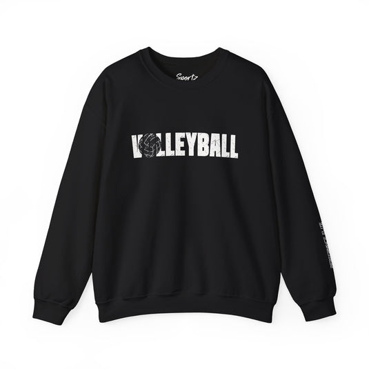 Performance Elite Volleyball Adult Unisex Basic Crewneck Sweatshirt w/Logo on Left Sleeve