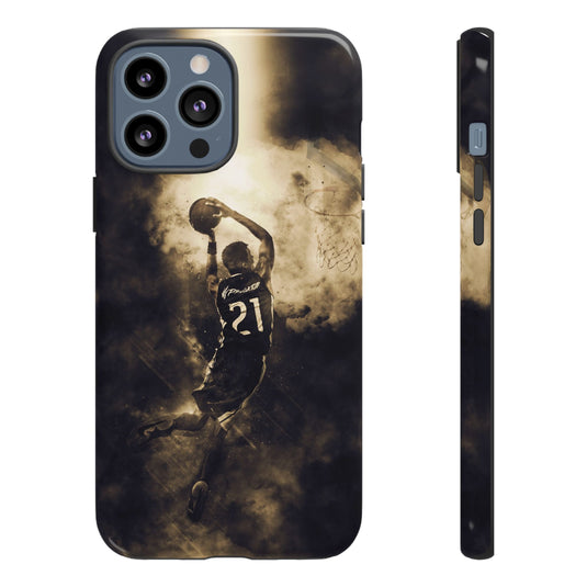 Custom Picture Tough Phone Case - Smoke Effect