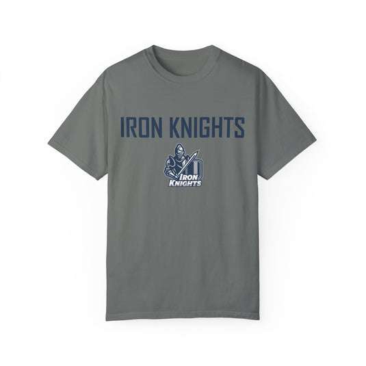 Iron Knights Premium Adult Unisex T-Shirt w/Knight Logo, Name & Number on back