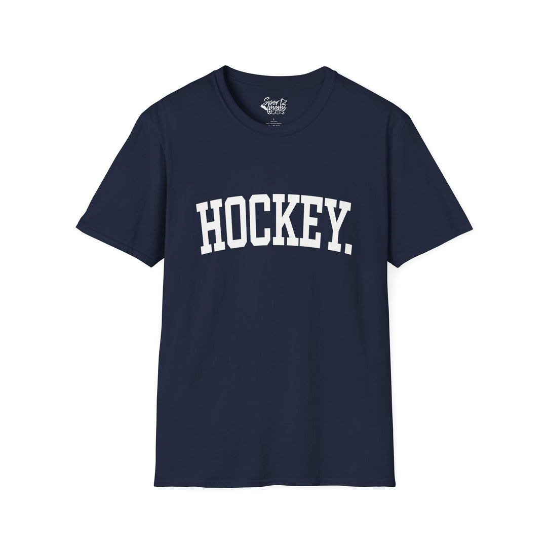 Tall Design Hockey Adult Unisex T-Shirt