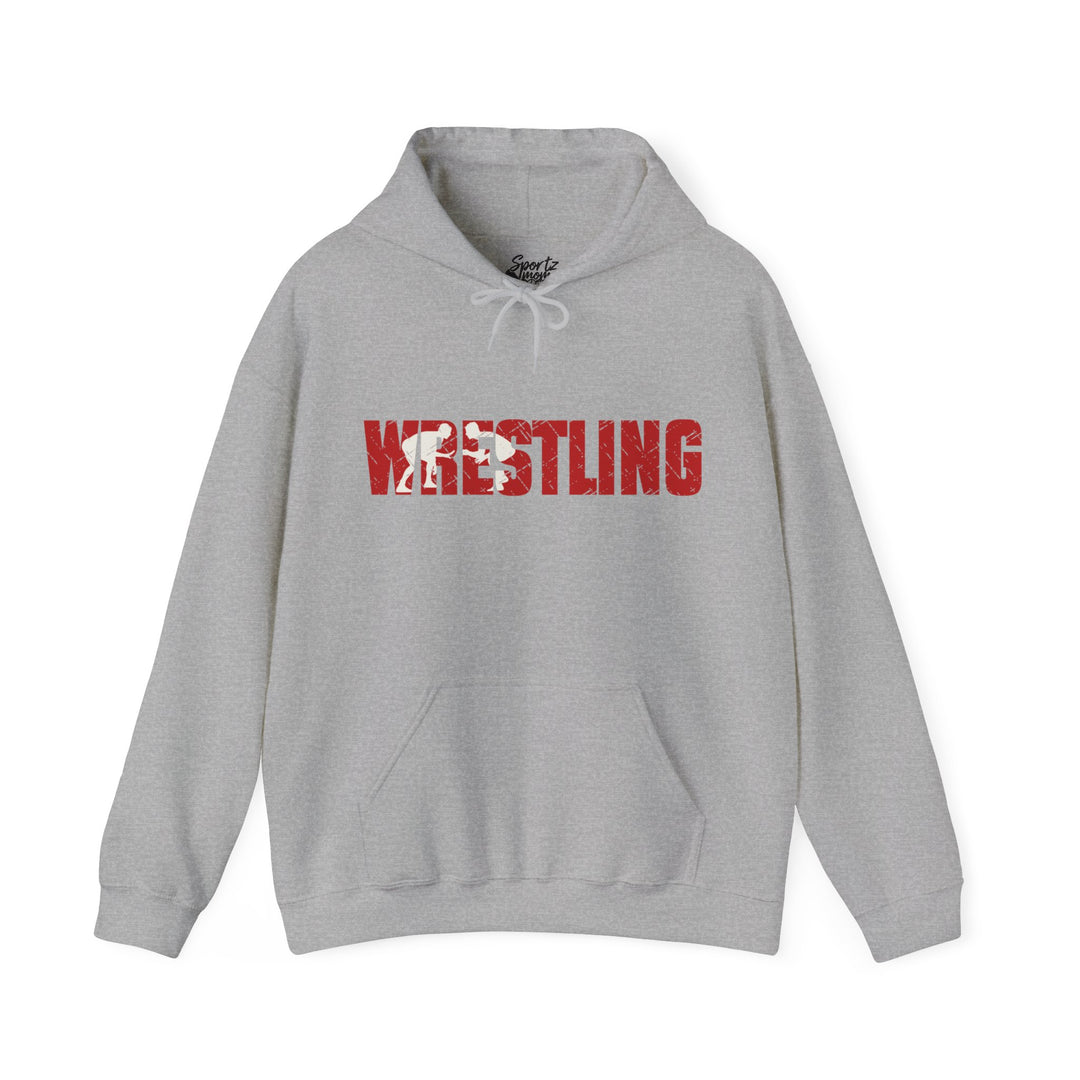 Wrestling Adult Unisex Hooded Sweatshirt