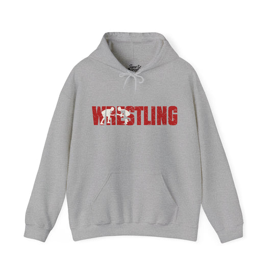 Wrestling Adult Unisex Basic Hooded Sweatshirt