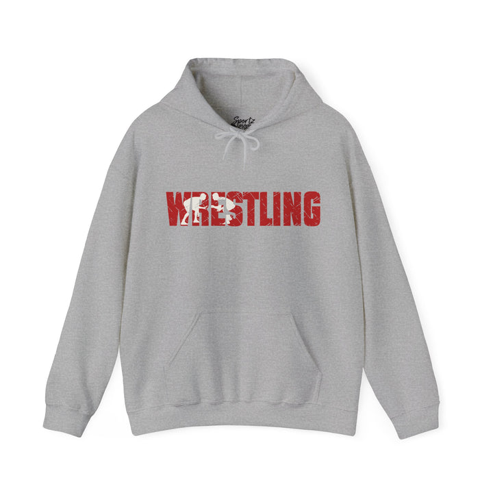 Wrestling Adult Unisex Hooded Sweatshirt