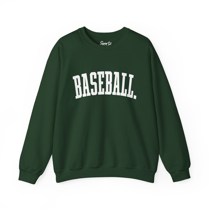 Tall Design Baseball Adult Unisex Crewneck Sweatshirt