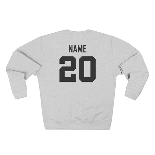 Wheeling Lightningbirds Unisex Adult Mid-Level Crewneck Sweatshirt
