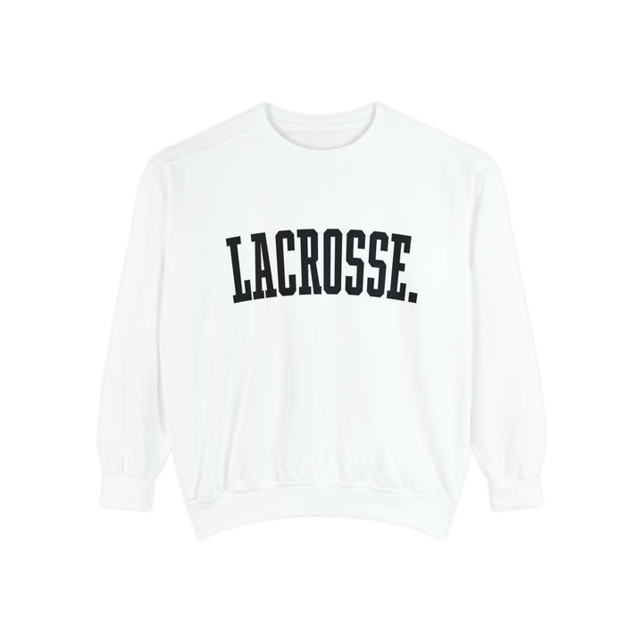 Tall Design Lacrosse Adult Unisex Premium Crewneck Sweatshirt