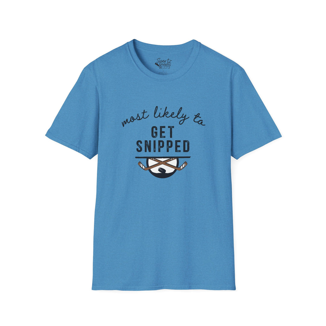Most Likely To Hockey Adult Unisex T-Shirt
