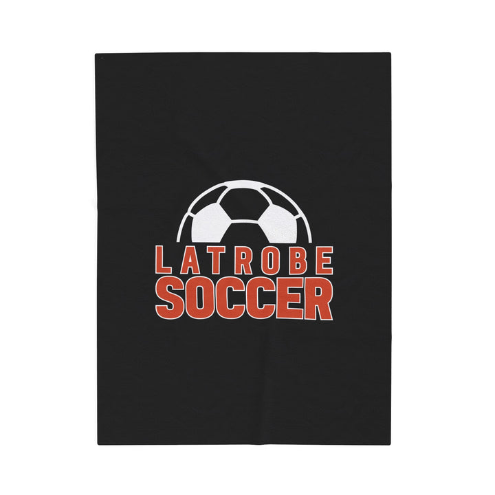 Greater Latrobe Girls Soccer Plush Blanket