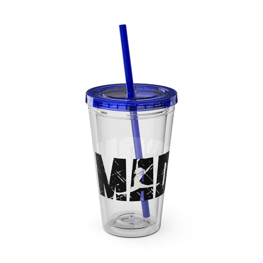 Dance 16 oz Sunsplash Tumbler with Straw w/Custom Name