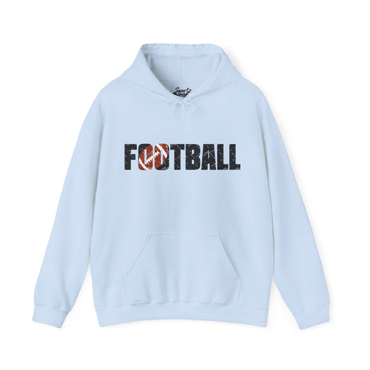 Football Adult Unisex Basic Hooded Sweatshirt