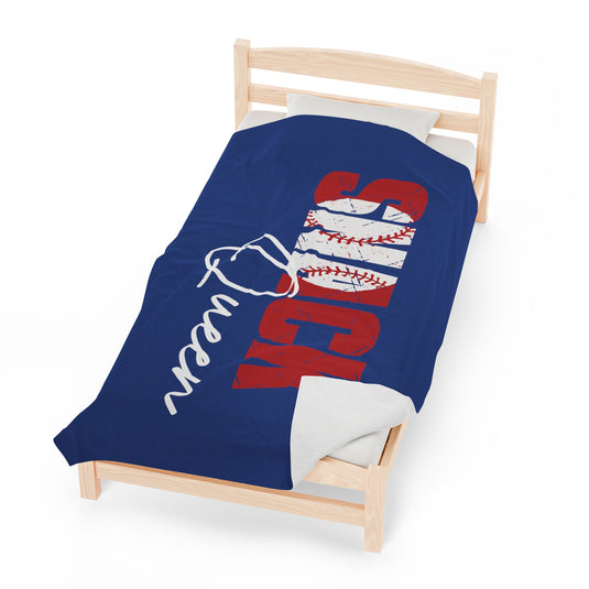 Baseball Plush Blanket - Snack Queen