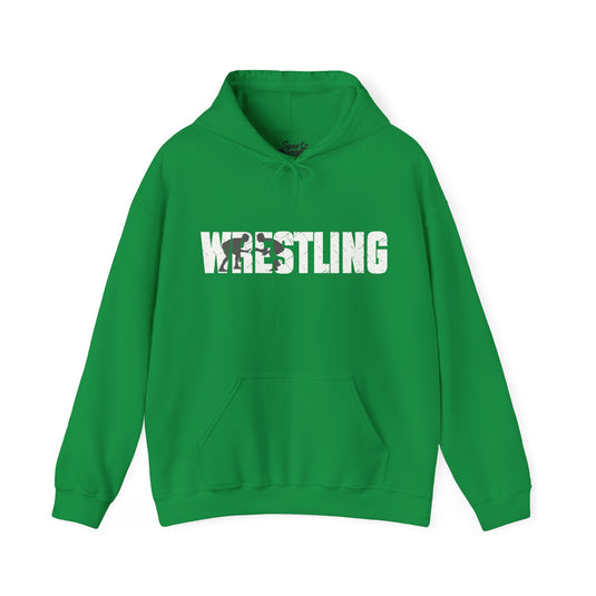 Wrestling Adult Unisex Basic Hooded Sweatshirt