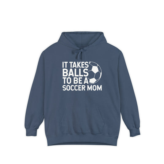 It Takes Balls Soccer Adult Unisex Premium Hooded Sweatshirt