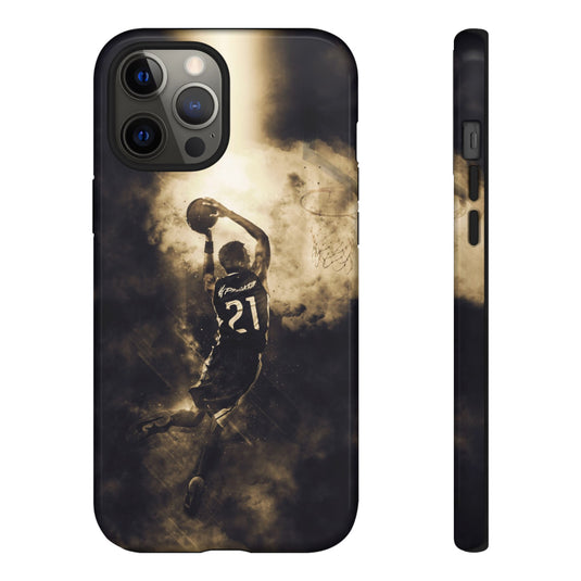 Custom Picture Tough Phone Case - Smoke Effect