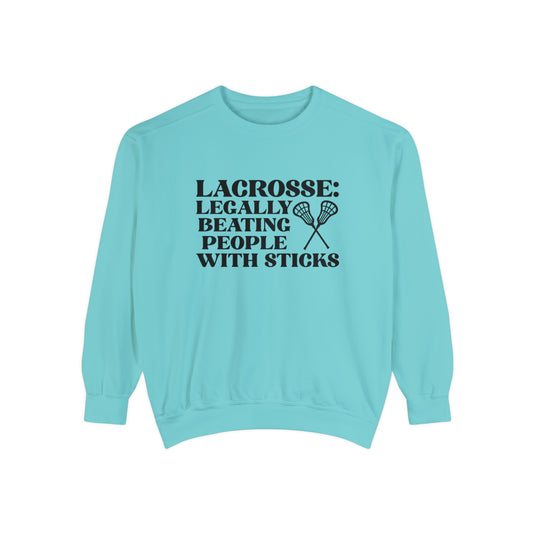 Lacrosse Legally Adult Unisex Premium Crewneck Sweatshirt